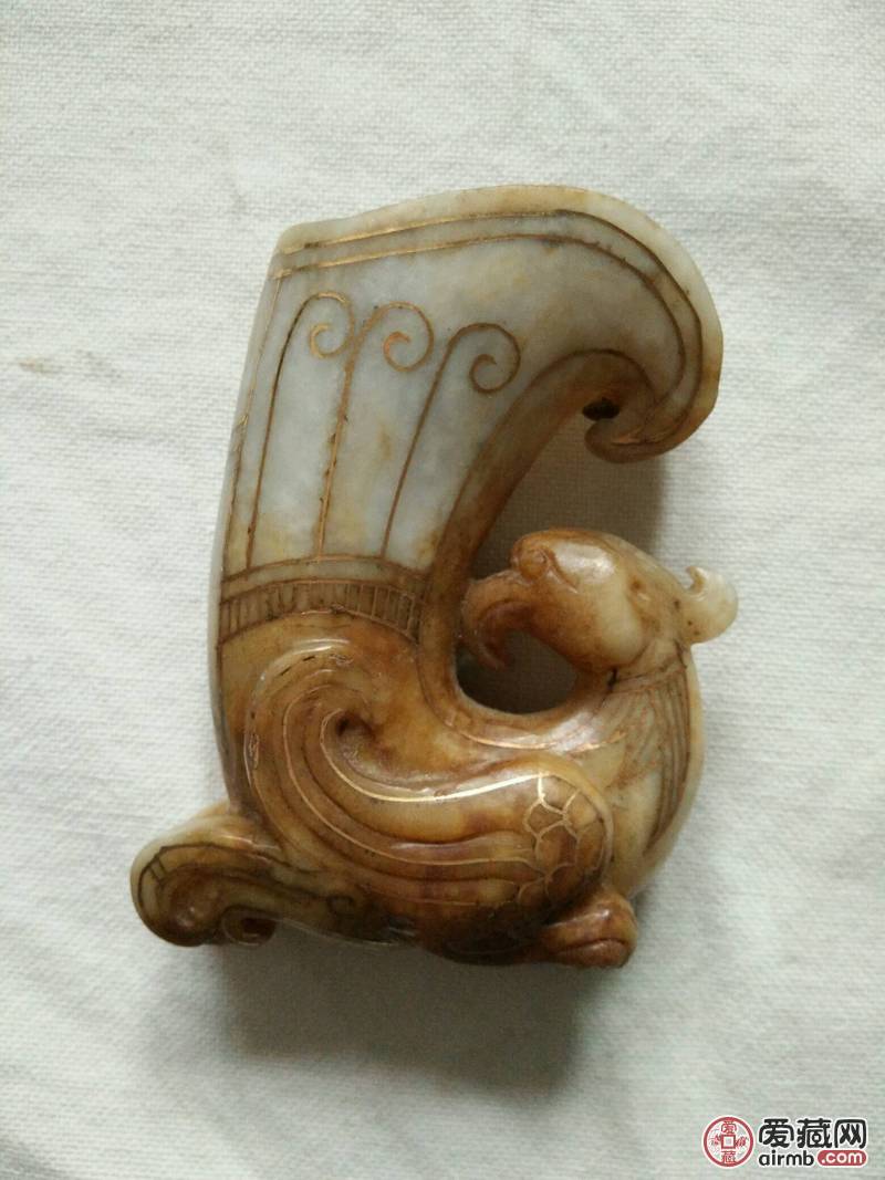 战汉玉――凤完整漂亮没