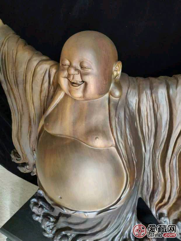 【品名】金丝楠木《笑纳百川》 