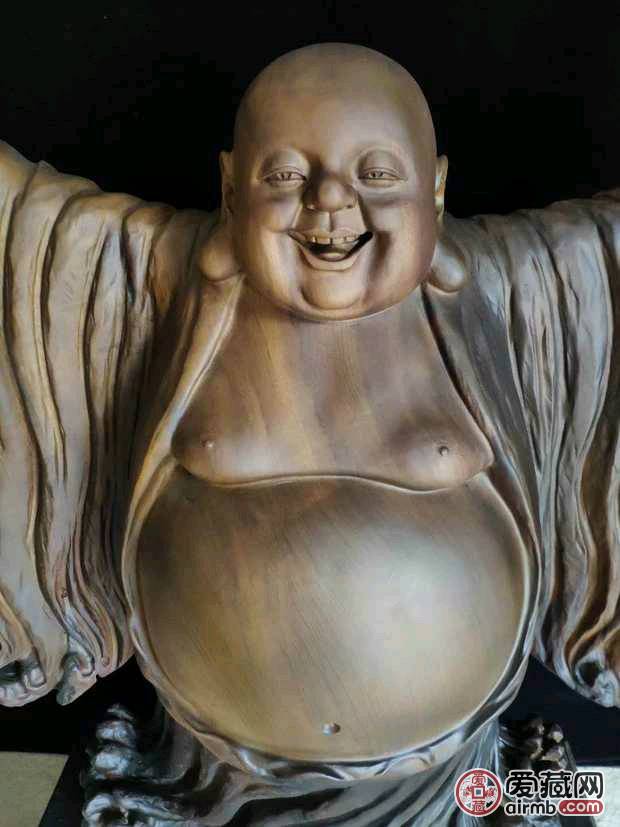 【品名】金丝楠木《笑纳百川》 