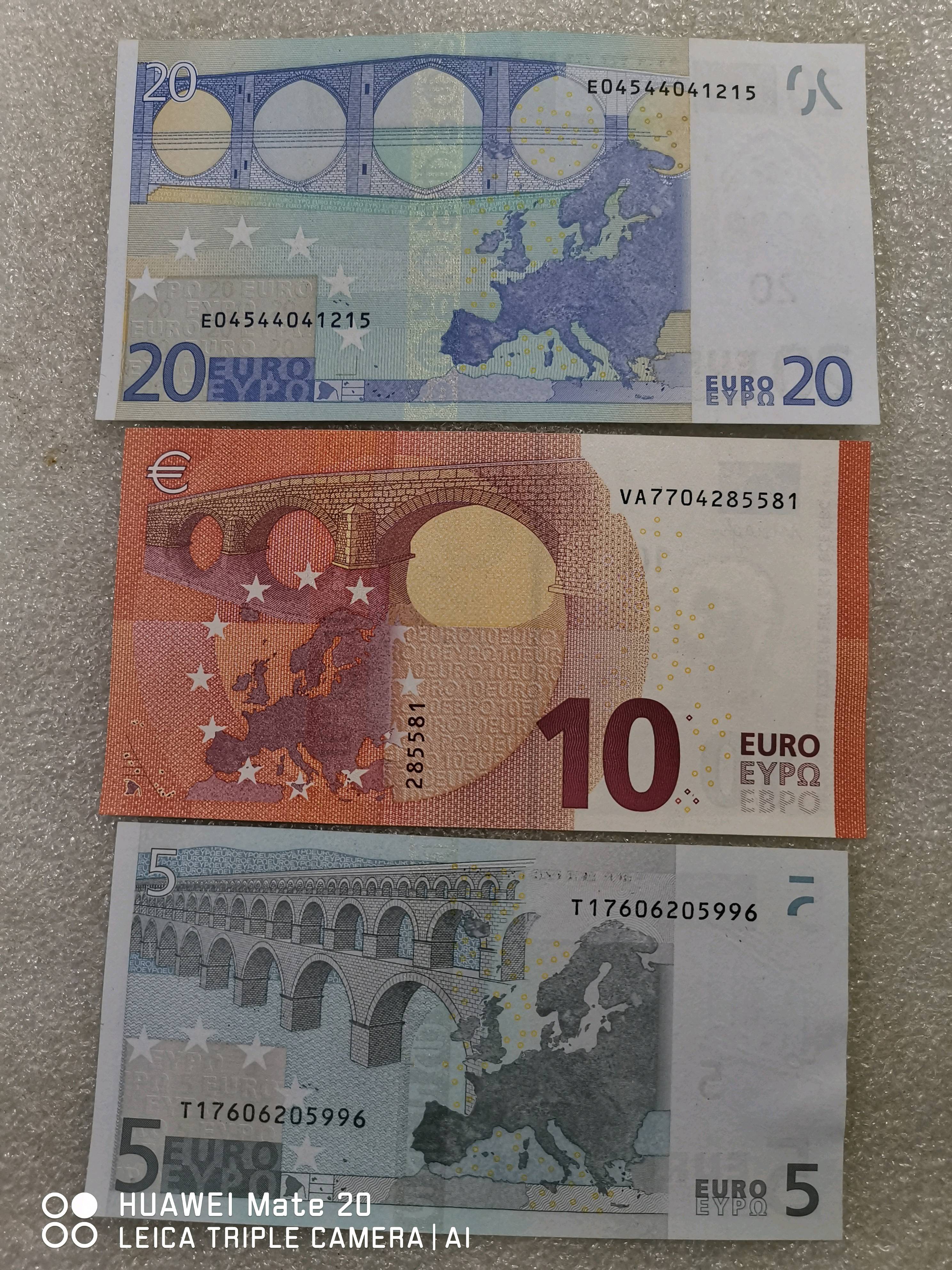 第一版欧元纸币图片图片