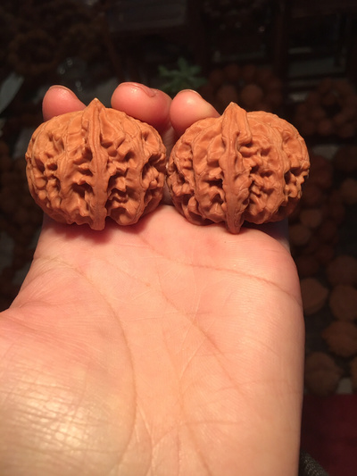 文玩核桃超精品苹果圆狮子头圆圆的苹果象征着平安圆满