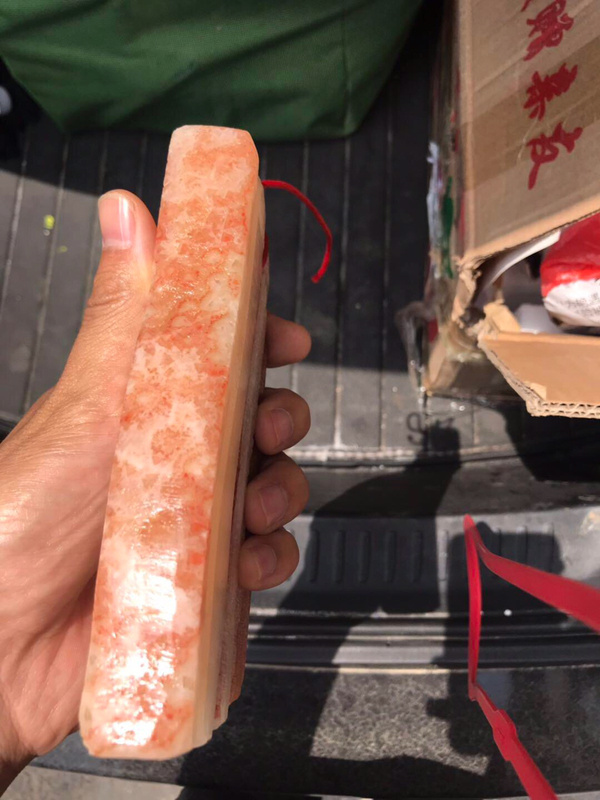 五花肉猪肉石猪肉矿石,外形与新鲜五花肉无真假_图片_价格_评级-原石