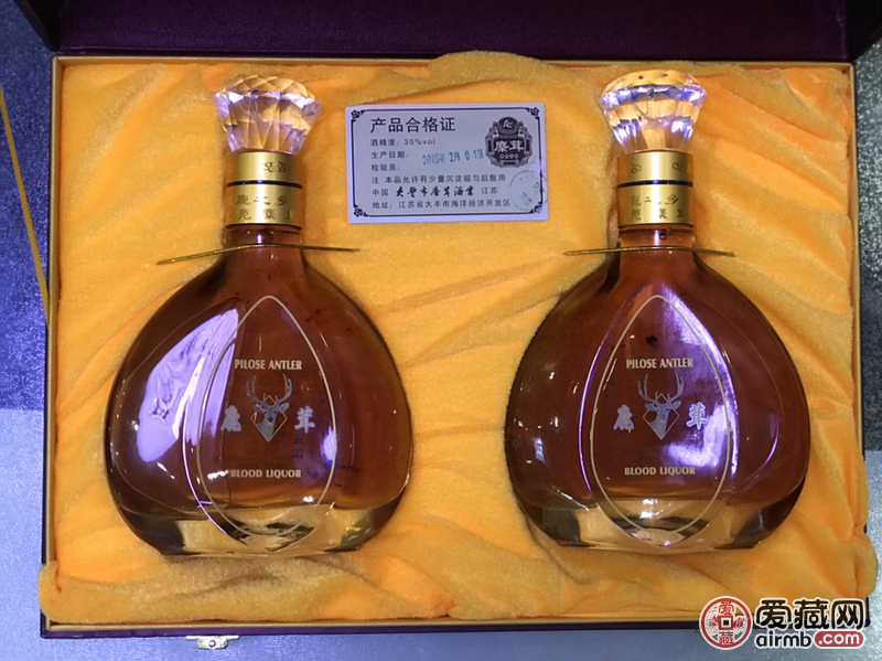 麋鹿之乡大丰鹿茸血酒 br