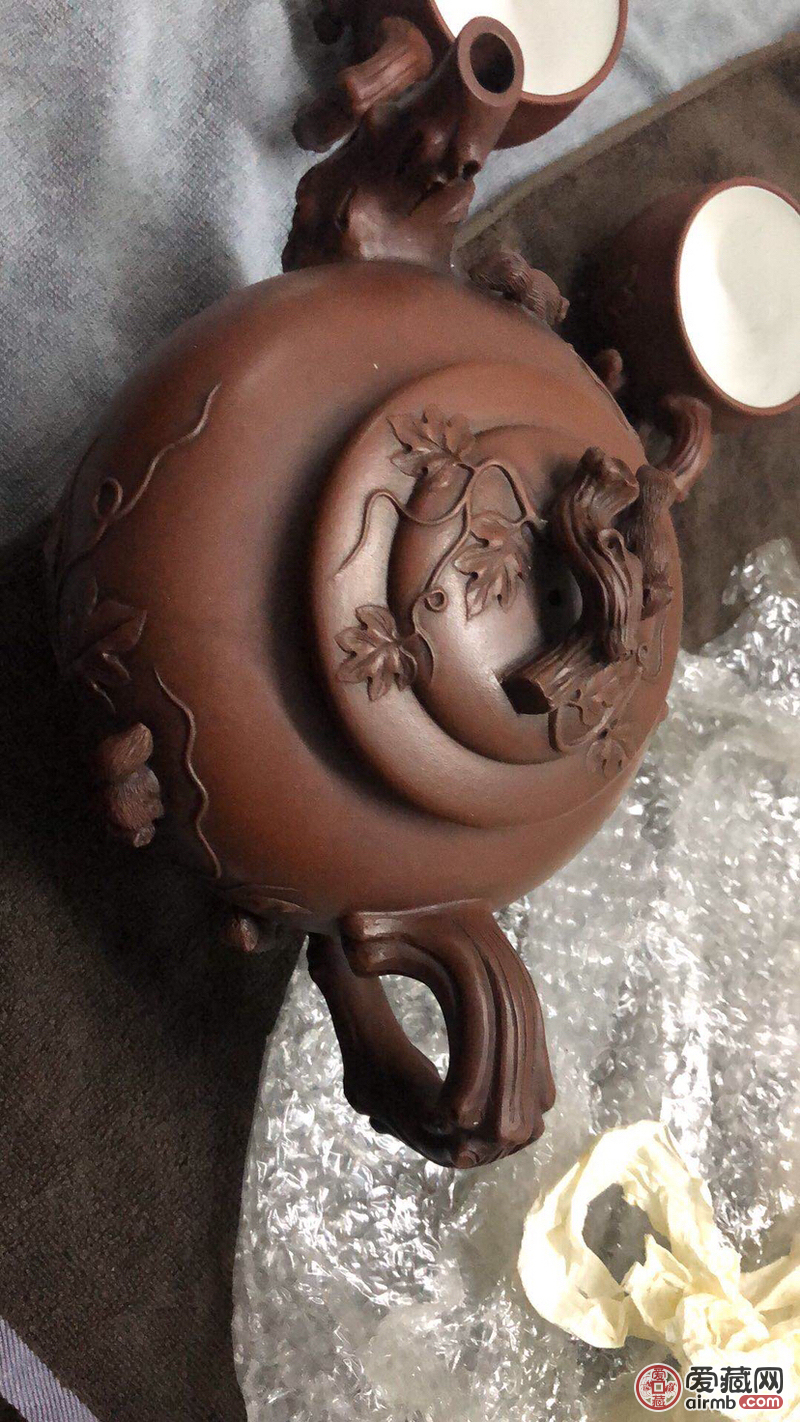 顾景舟松鼠葡萄十件套底曹青原