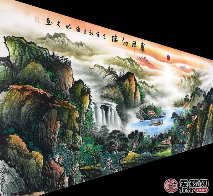 宣纸 装裱:未装裱 ,作者简介: 张临光:国家一级美术师,中国国画家协会