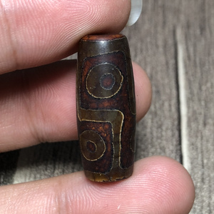 珍藏释迦摩尼佛祖九眼天珠挂坠尺寸高10厘米宽