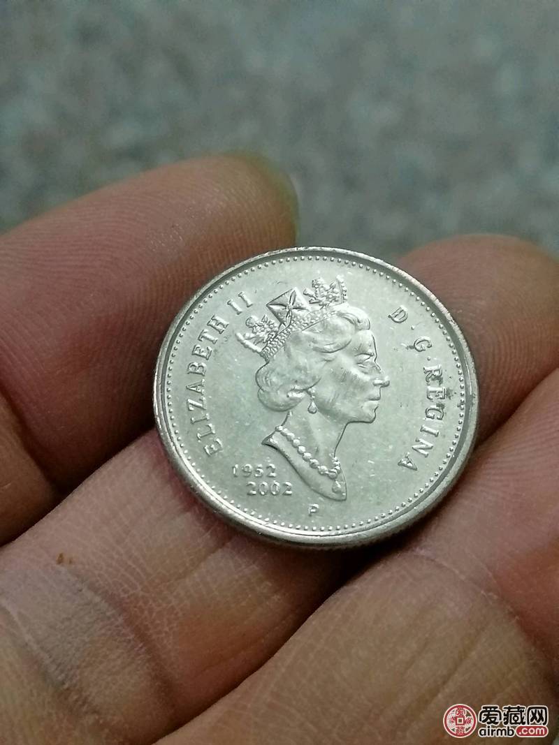 流通好品,外币,加拿大25分硬币,低价出-价格5元-爱藏一口价-爱藏网