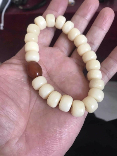 极润手串鱼牙制品润度高把玩精品