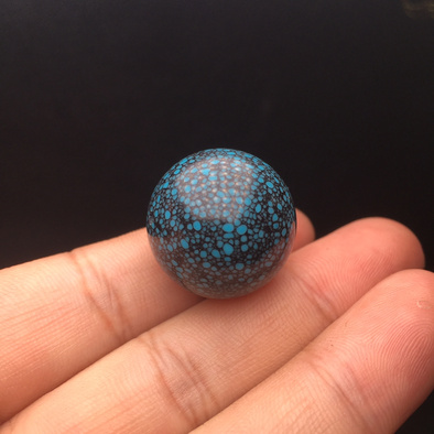 优化绿松石乌兰花圆珠品名乌兰花圆珠