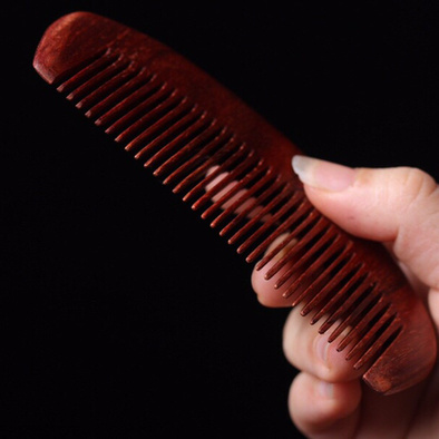 紫檀木月牙梳赞比亚血檀尺寸125公分爱