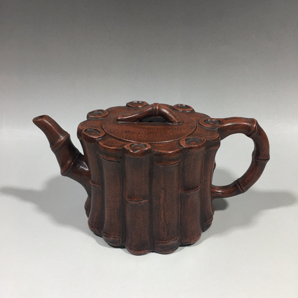 品名一捆竹紫砂壶尺寸1910厘米