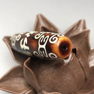 玛瑙回纹天珠n尺寸约15555mm