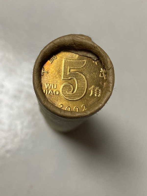 2002年荷花五角,金荷花,荷花五角的开门币,首发