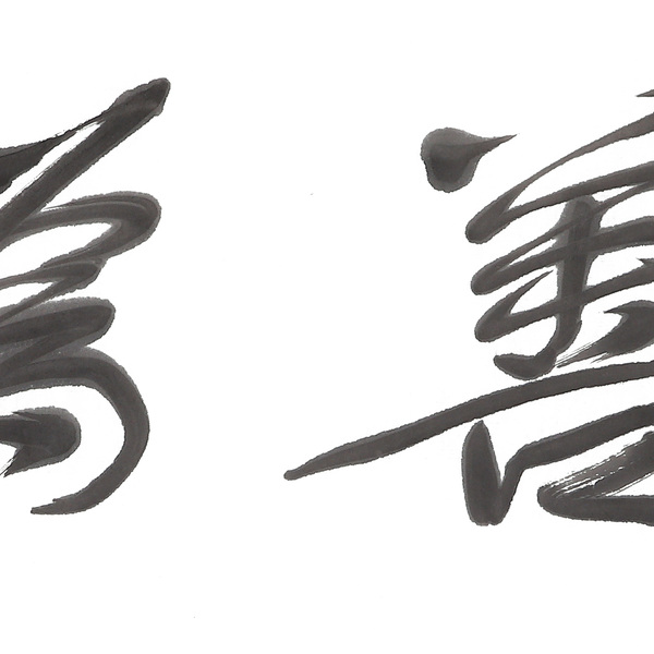 董浩书法以善为本