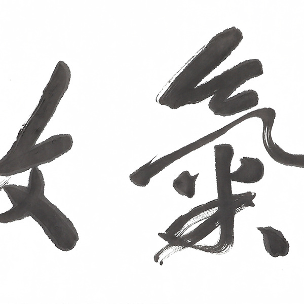 董浩书法和气致祥