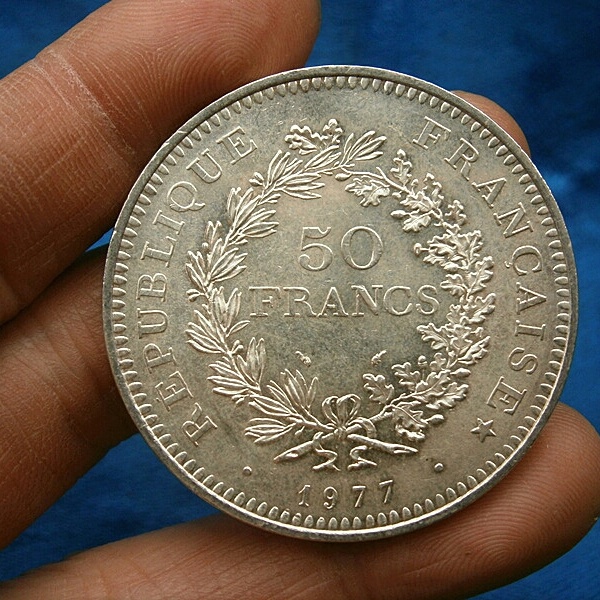 1978年50法郎大银币