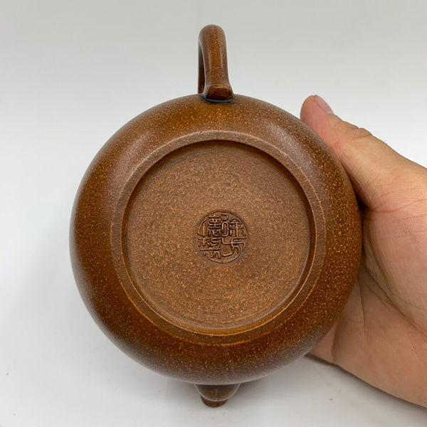 品名精品紫砂壶材质紫泥底款徐方怀容量约30