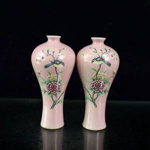 景德镇厂货瓷器7501红色官窑国徽八头描金功夫茶具