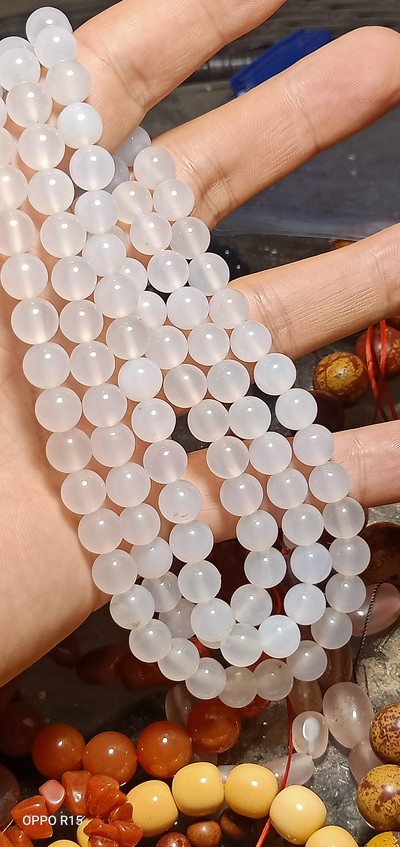 108佛珠精品高冰荔枝冻玉髓直径0882