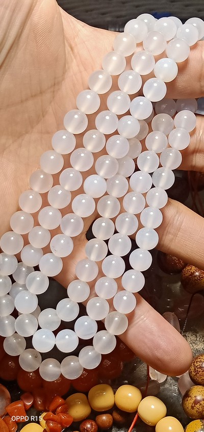 108佛珠精品高冰荔枝冻玉髓直径0882