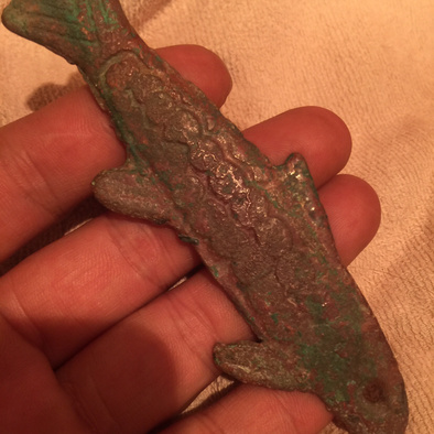 战国青铜鱼币长11厘米,重量35克价格及鉴定真假 - 私藏天下