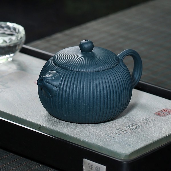 名称筋纹西施作者袁友军尺寸壶