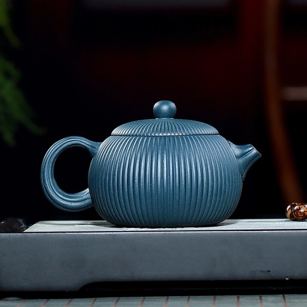 名称筋纹西施作者袁友军尺寸壶