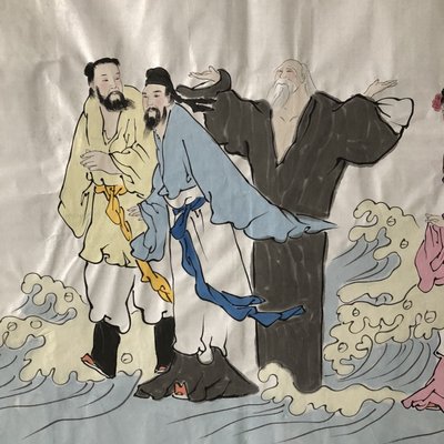 范曾【八仙过海】六尺字画,精品纯手绘作品
尺寸