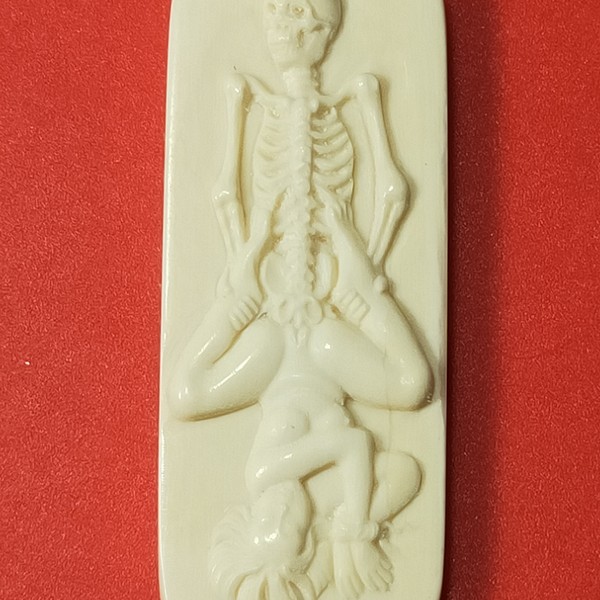 精工雕刻猛犸牙高冰纯肉生生不息精品挂件3