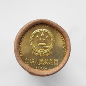 荷花05年荷花伍角中的币王100枚,真假_图片_价格_评级-硬币-爱藏网