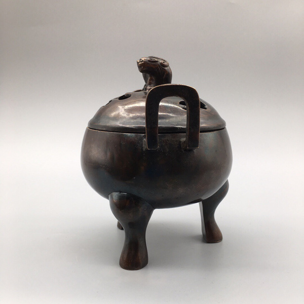 仿古铜器古玩收藏批发仿紫铜香炉1648093