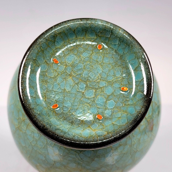 汝窑冰裂纹净瓶尺寸2210厘米