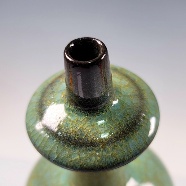 汝窑冰裂纹净瓶尺寸2210厘米