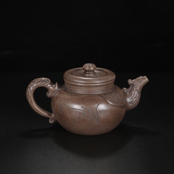 精品紫砂壶品名凤鸣尺寸1910