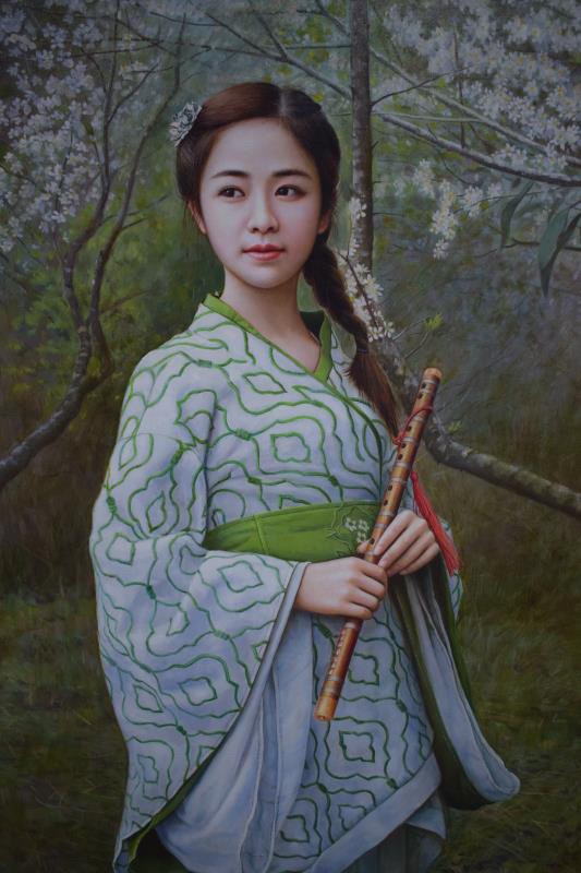 梁耀辉油画少女规格8570116厘米n感兴趣