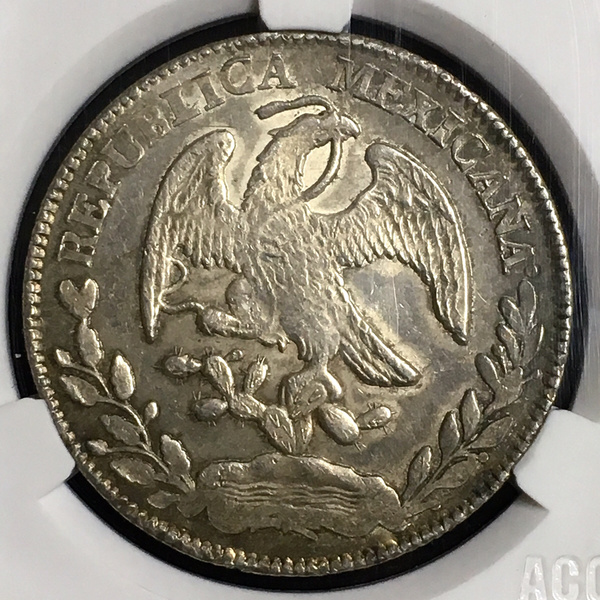 极美花边鹰洋银币早期1878年造在华流通过的银
