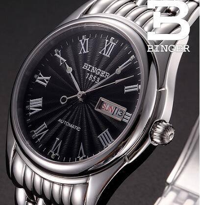 1陈小春代言正品binger宾格手表全自动机械