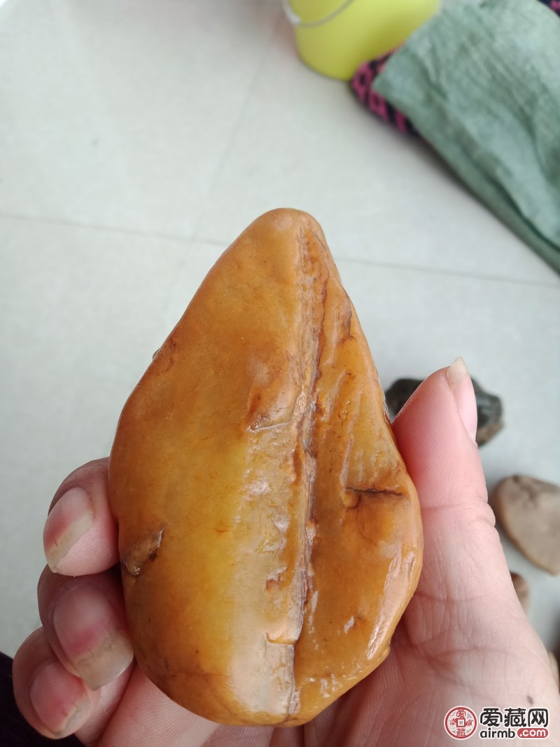 黄龙玉原石,冰种