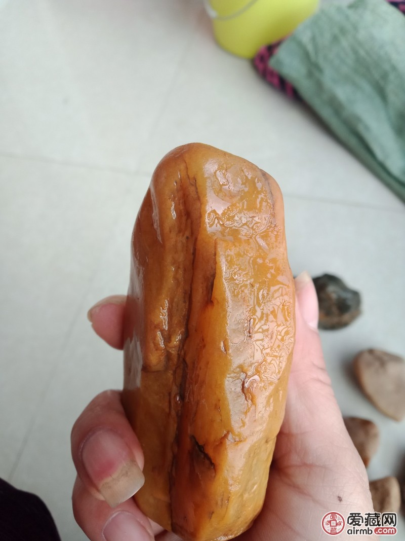 黄龙玉原石,冰种