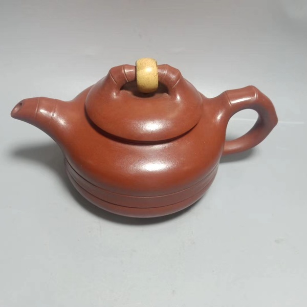 名家王国望全手工转珠原矿紫砂壶尺寸16