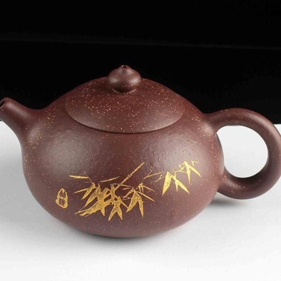 宜兴全手工名家周超紫砂壶容量240