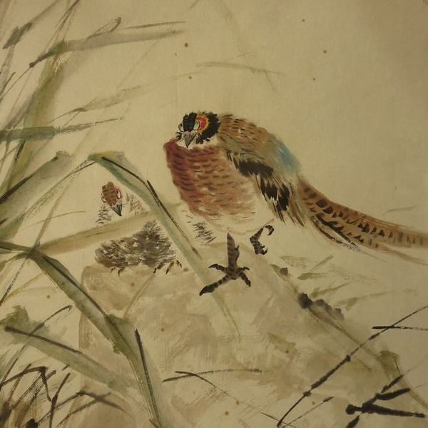 王雪涛,雉鸡,包手绘,保手绘,如果是印刷品赔偿买家