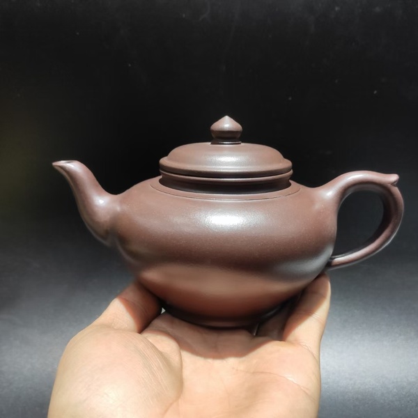 宜兴顾景舟原矿紫砂笑樱壶紫砂壶容量40