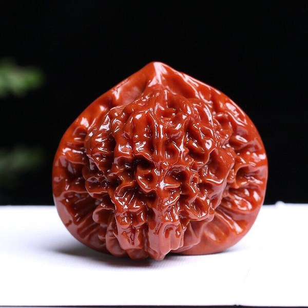 精品文玩核桃狮子头满天星盘珠机盘过后的颜色38