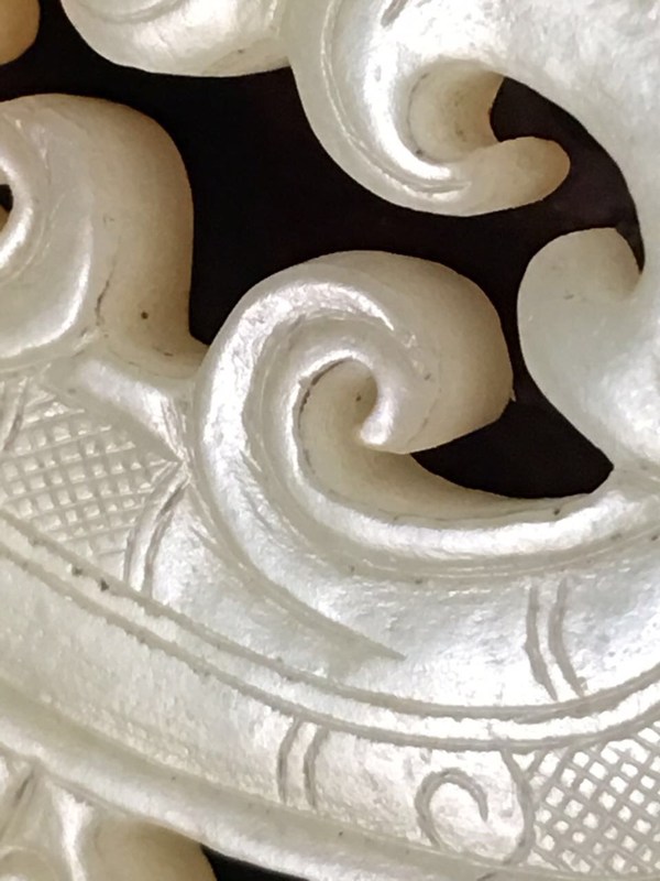 战汉和田黄玉龙凤佩长7厘米好55厘米