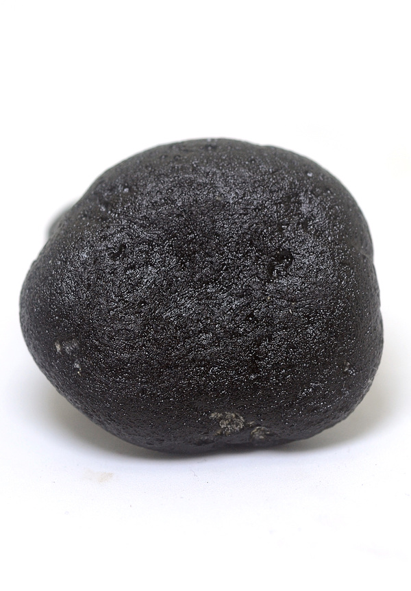 超细微孔光透精品玻璃陨石201g货号1