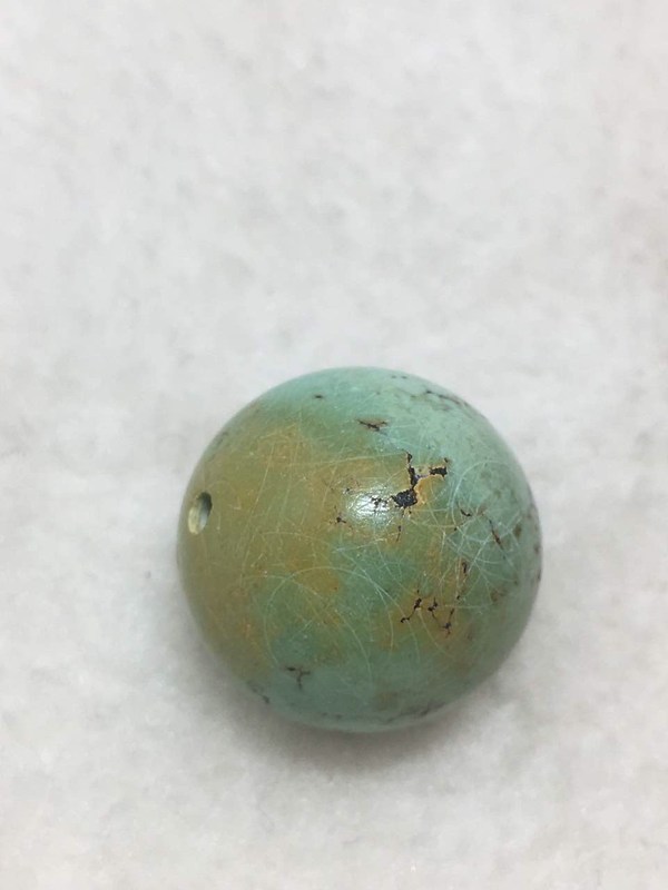只卖原矿名称绿松石圆珠尺寸看图产地