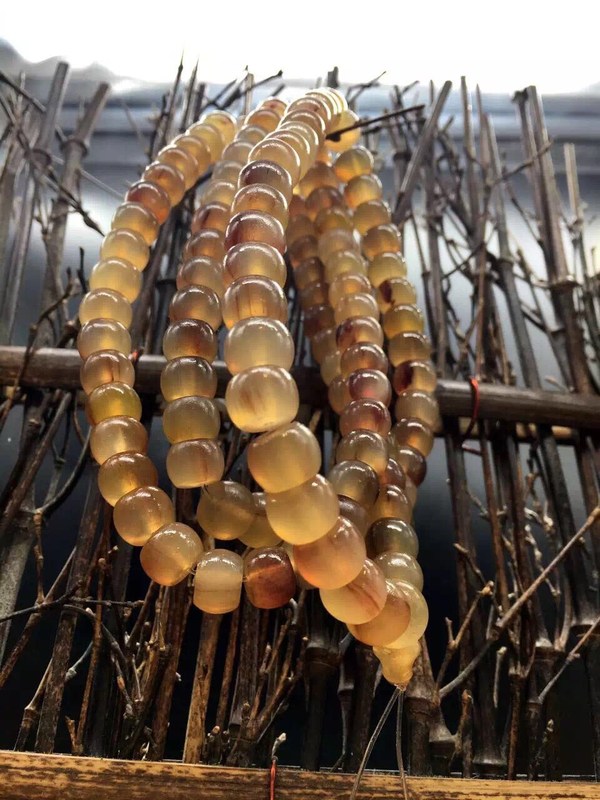 名称羚羊角桶珠满血丝描述羚.羊真假_图片_价格_评级-工艺作品-爱藏网