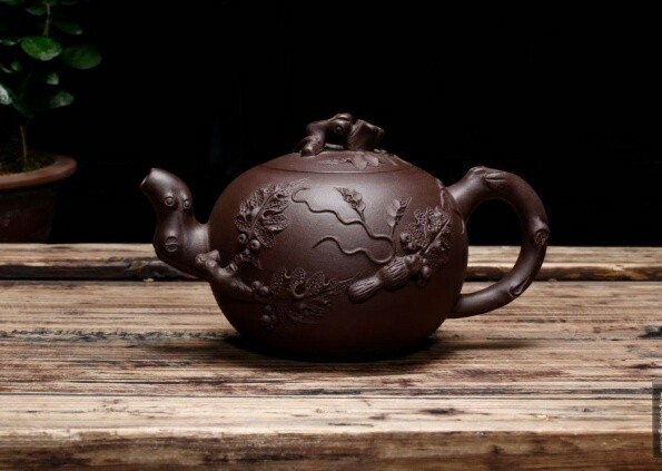 名称松鼠葡萄作者王兆春国真假_图片_价格_评级-陶瓷紫砂-爱藏网