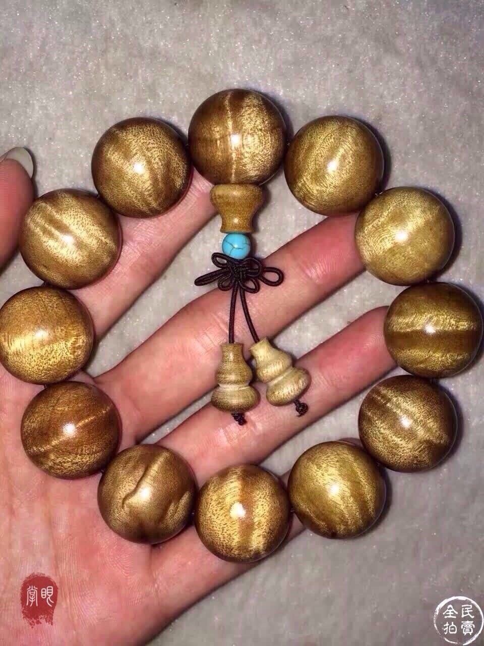精品金丝楠超级老料2.0手串